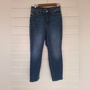 Judy Blue Dark Wash Straight Leg Jeans Size 7/28 Medium